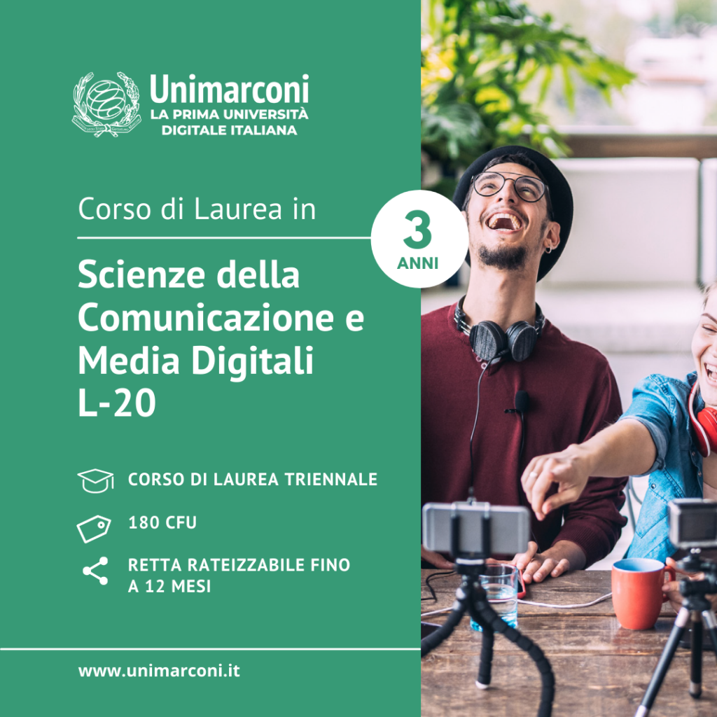Scienze della comunicazione e media digital unimarconi