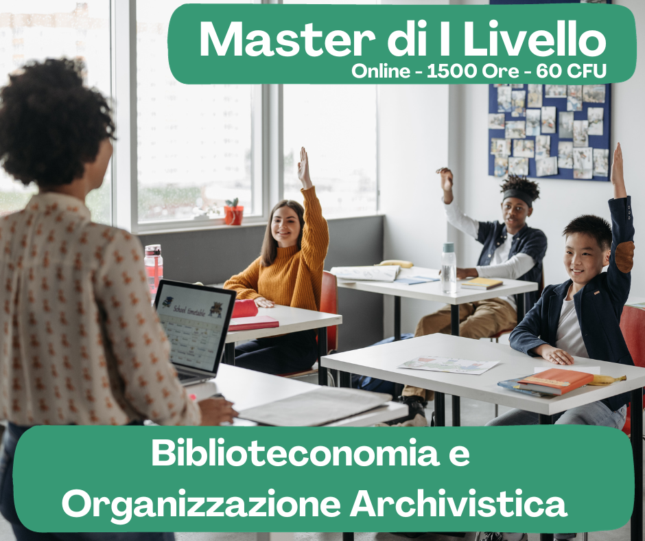 Master Scuola Biblioteconomia e Organizzazione Archivistica