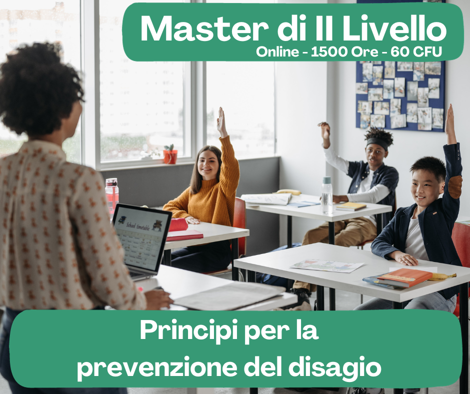 Master Scuola Principi per la prevenzione del disagio