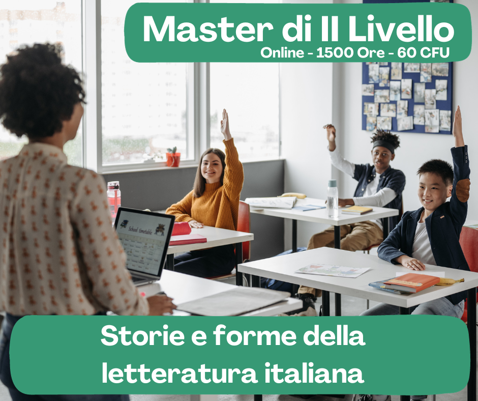 Master Scuola Storie e forme della Letteratura Italiana