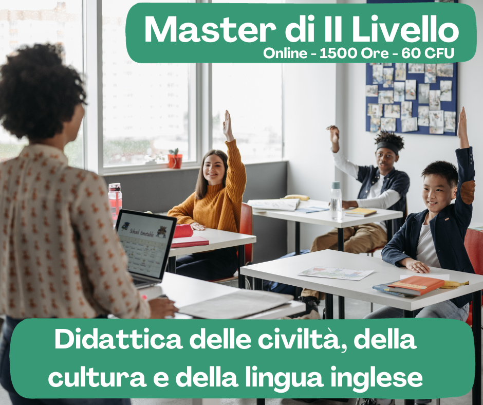 Master Scuola didattica della civiltà della cultura e della lingua inglese