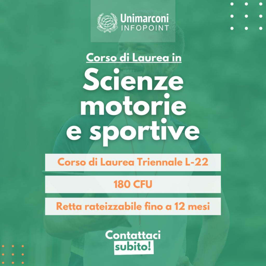scienze motorie roma unimarconi L-22